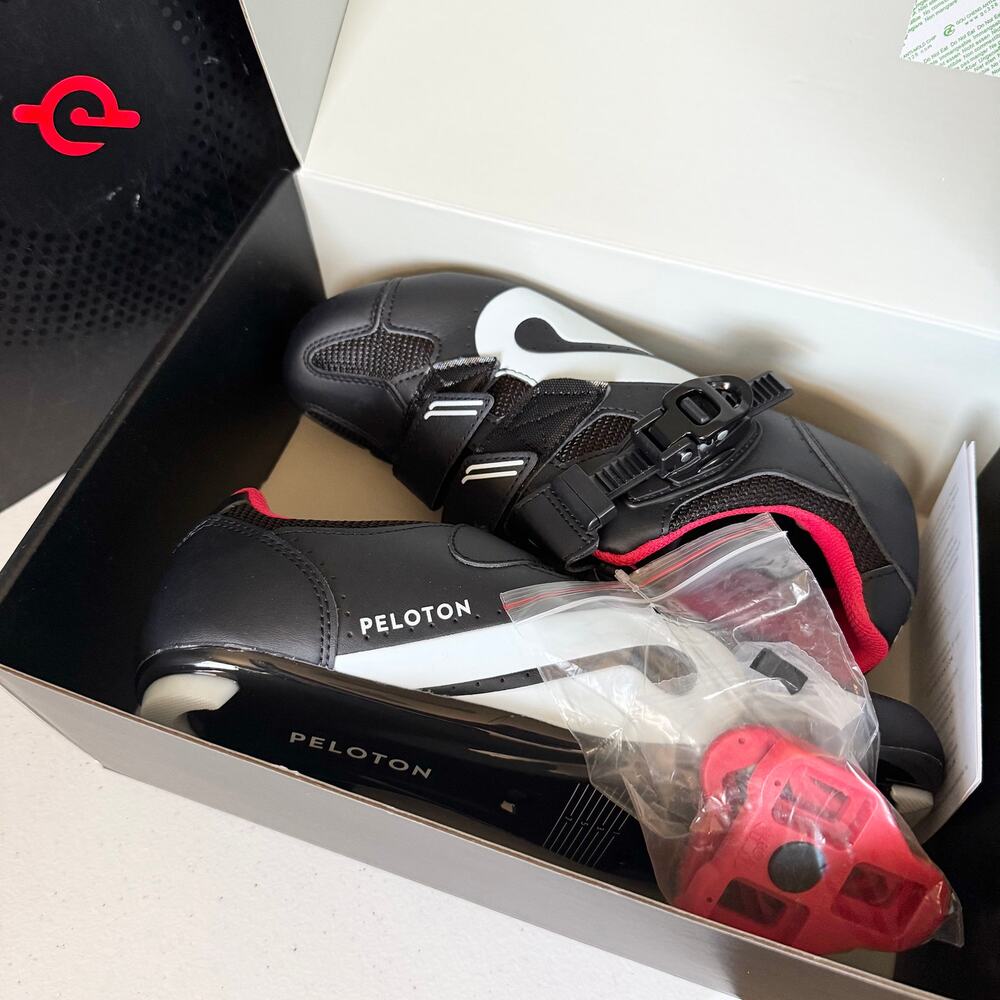 PELOTON PL-SH-B-41 Cycling Shoes Hook Loop Size 8 Men/10 Women EU 41 bike